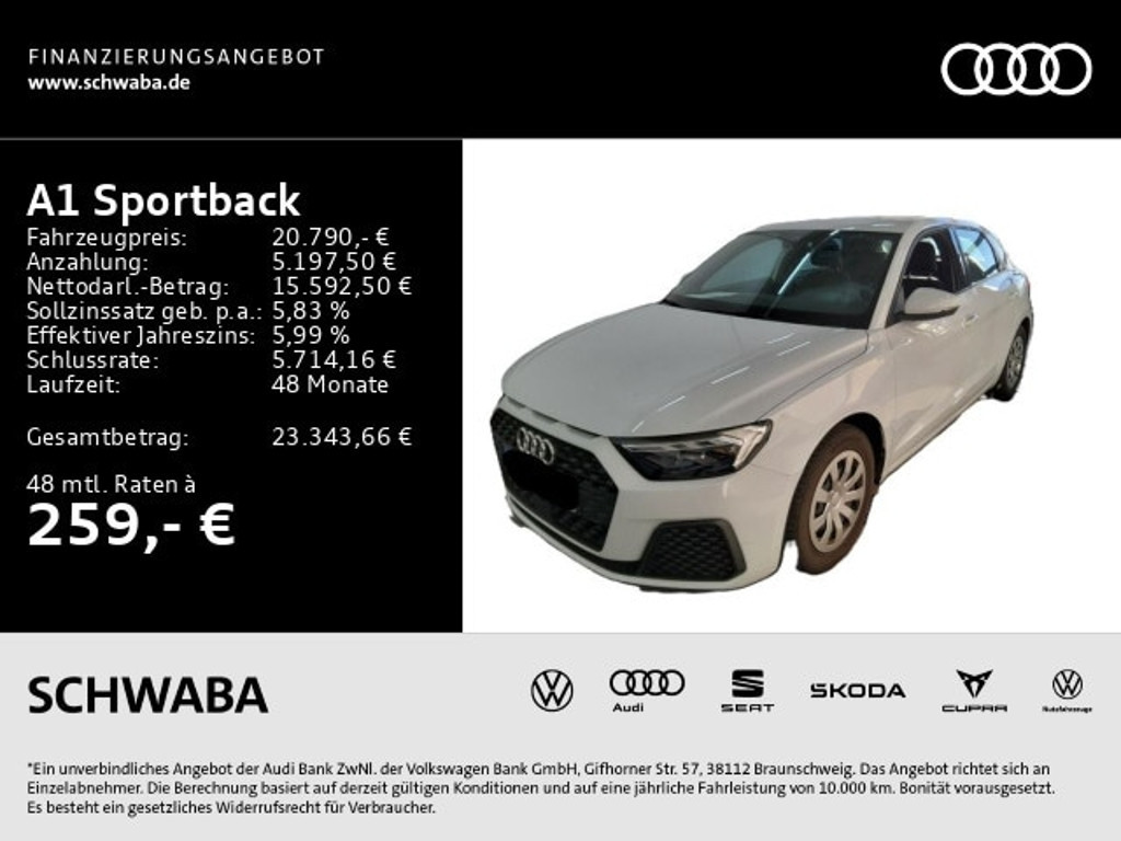 Audi A1 2022 Benzine