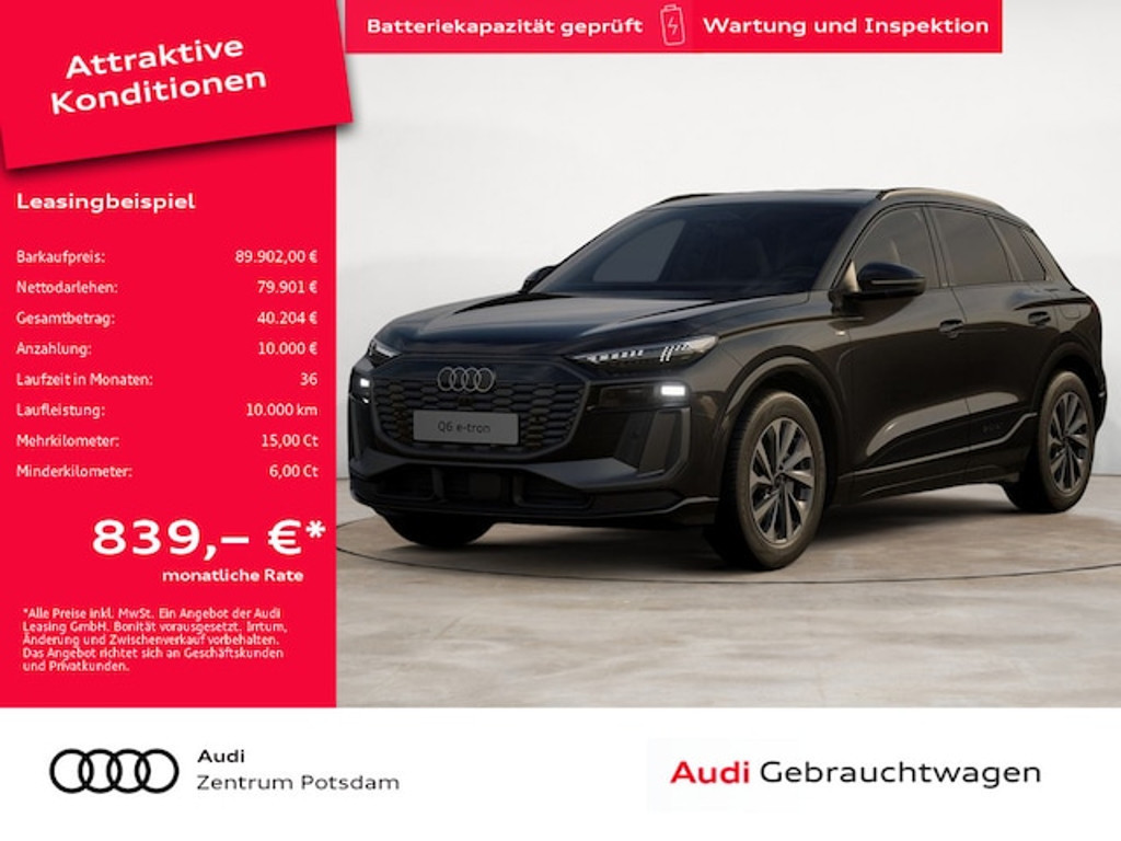 Audi Q6 e-tron 2026 Elektrisch