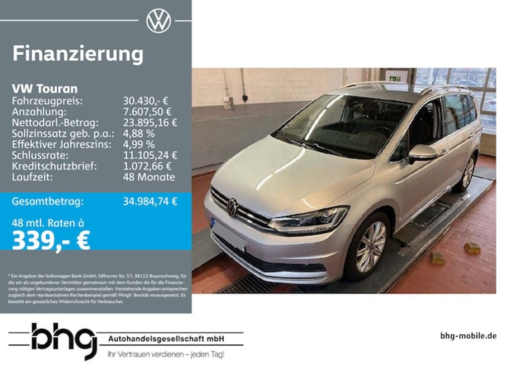 Volkswagen Touran 2022 Benzine