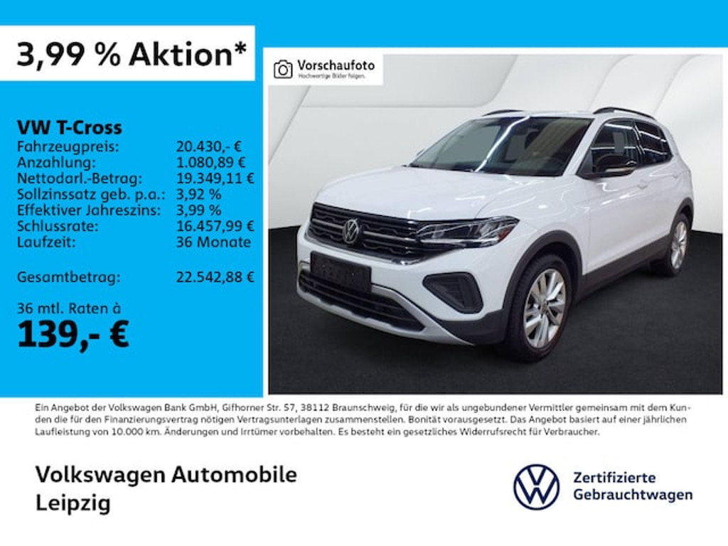 Volkswagen T-Cross 2025 Benzine