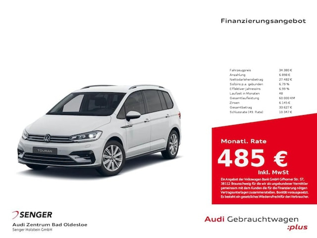 Volkswagen Touran 2025 Benzine