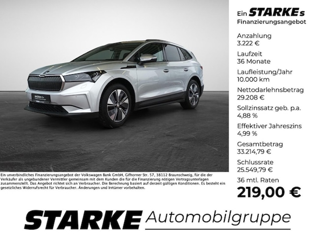 Skoda Enyaq 2024 Elektrisch