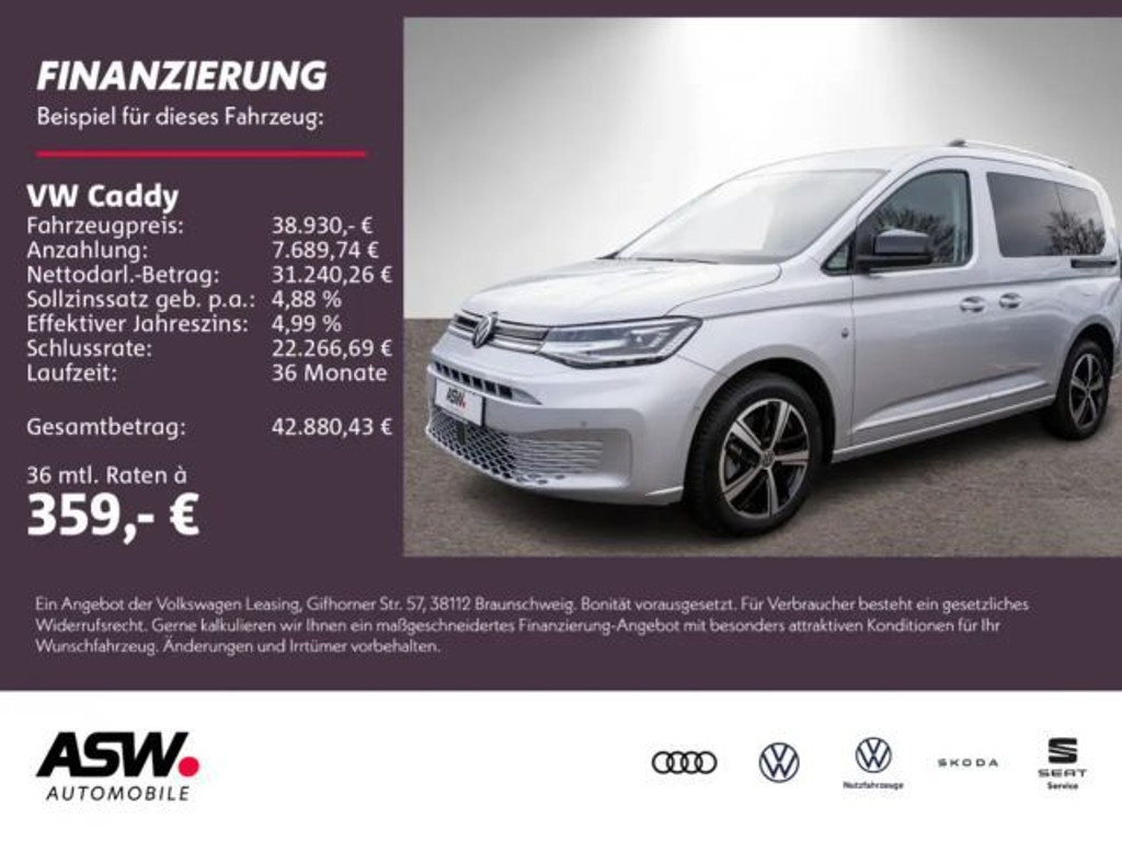 Volkswagen Caddy 2025 Benzine