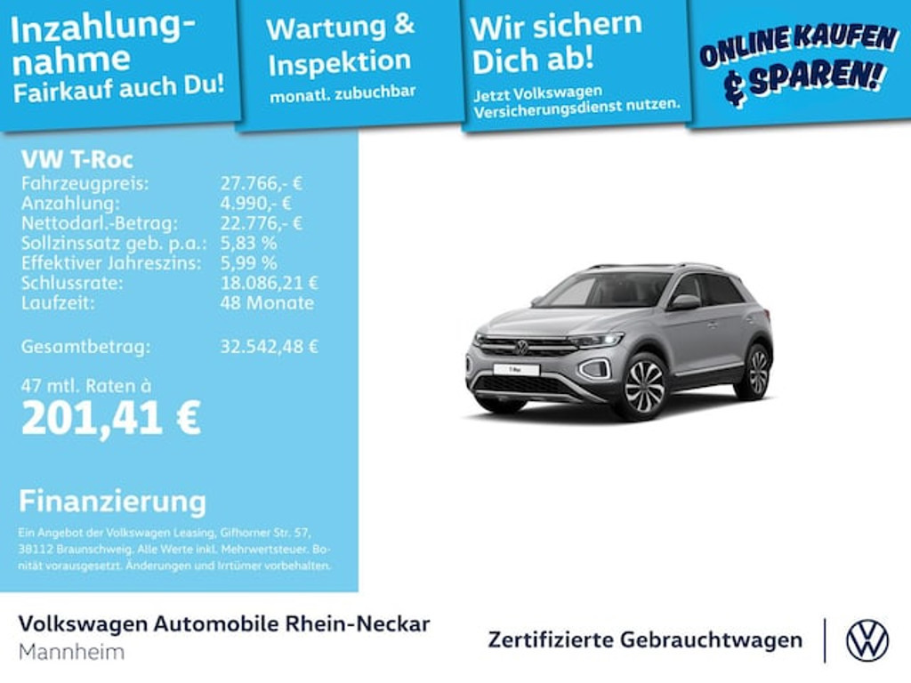 Volkswagen T-Roc 2024 Benzine