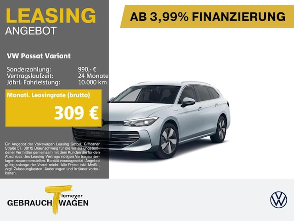 Volkswagen Passat 2025 Hybride Benzine