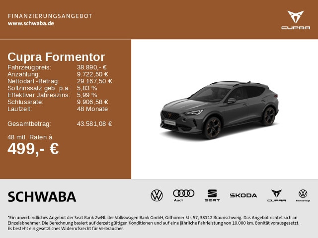 Cupra Formentor 2024 Benzine
