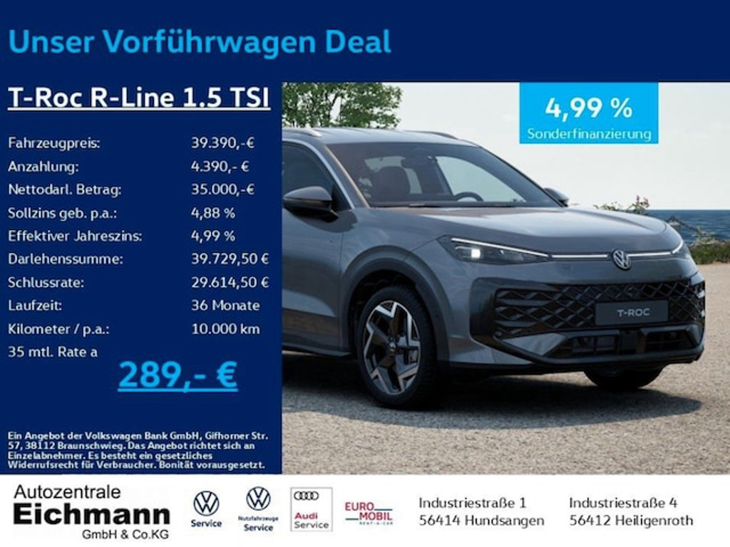 Volkswagen T-Roc 2026 Benzine