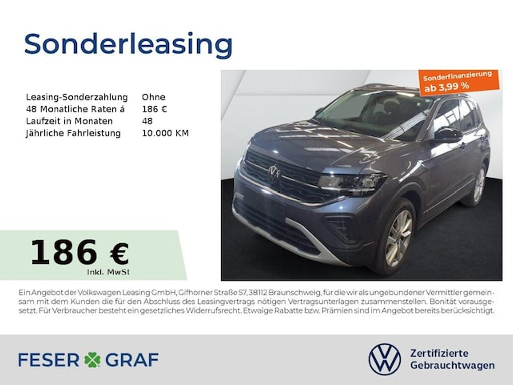 Volkswagen T-Cross 2025 Benzine