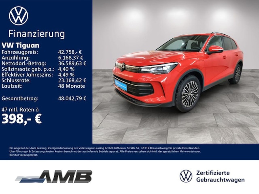 Volkswagen Tiguan 2025 Hybride Benzine