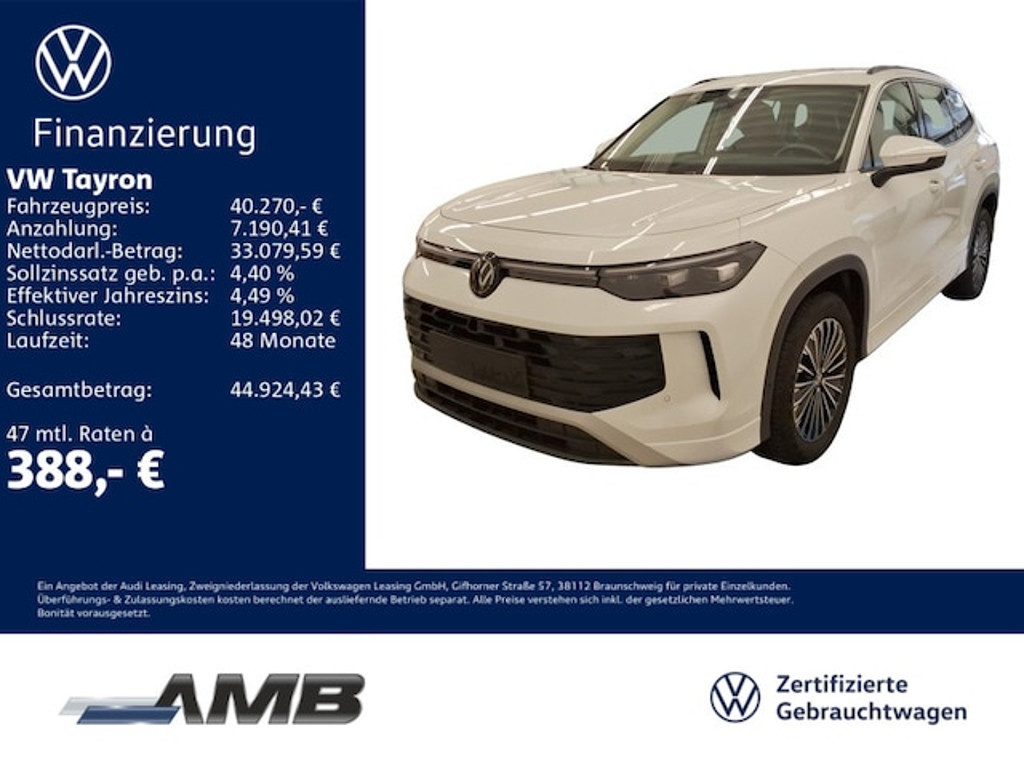 Volkswagen Tayron 2025 Diesel