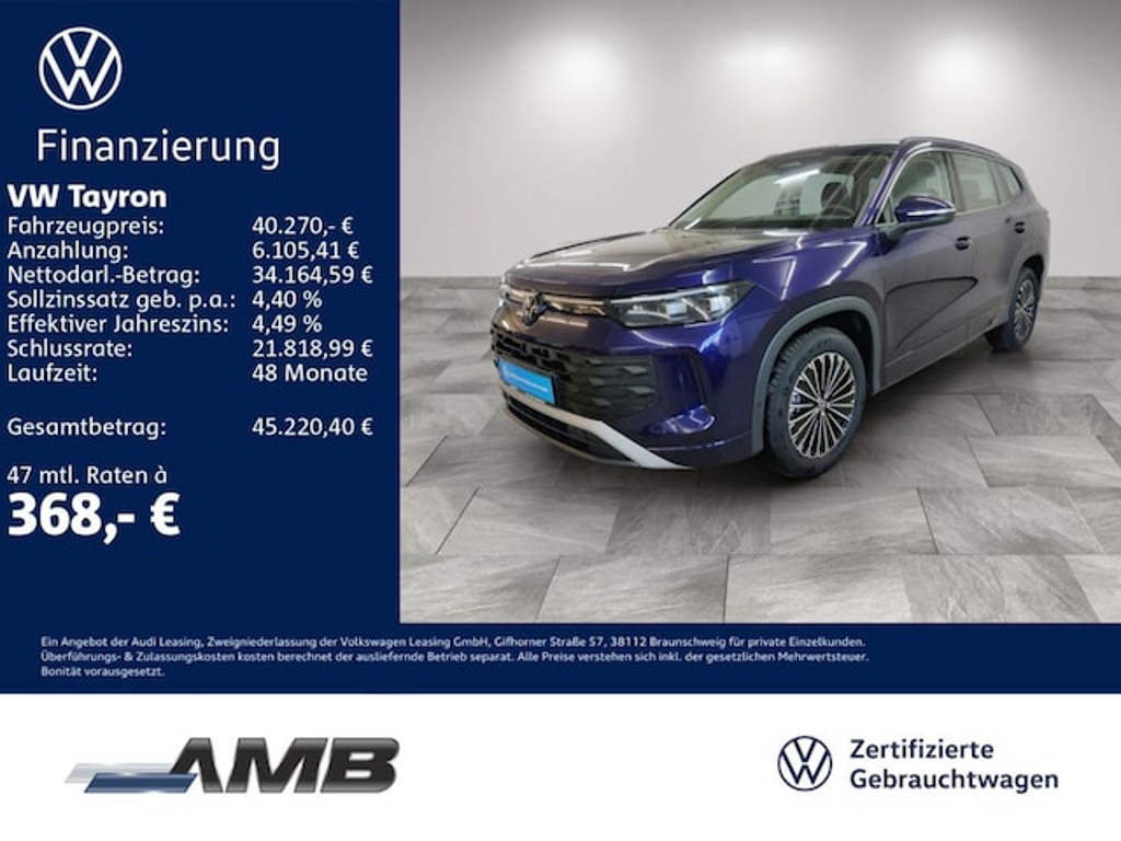 Volkswagen Tayron 2025 Benzine