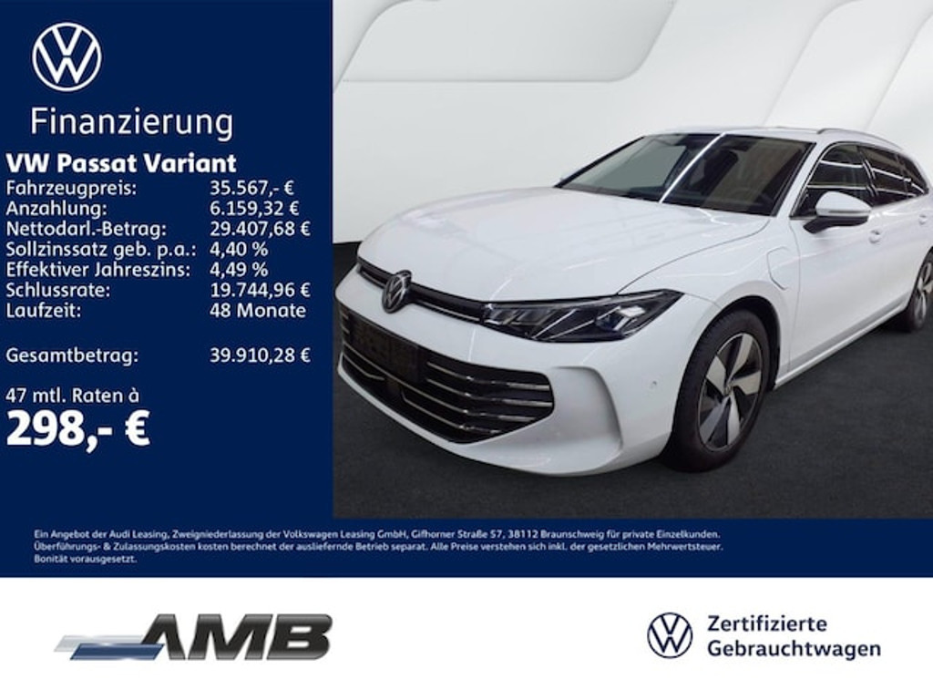 Volkswagen Passat 2025 Hybride Benzine