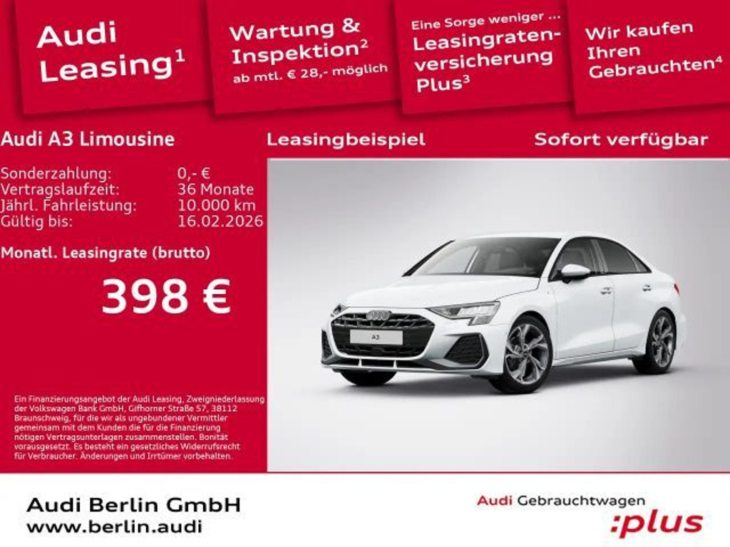 Audi A3 2025 Benzine