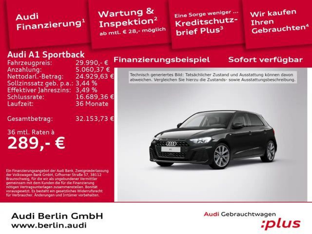 Audi A1 2025 Benzine