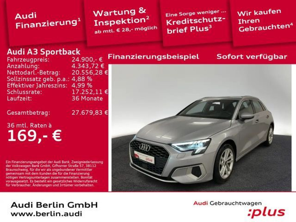 Audi A3 2023 Benzine