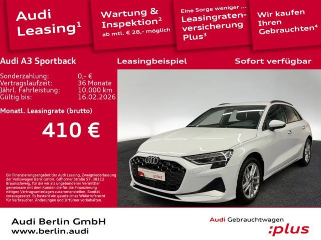 Audi A3 2025 Benzine