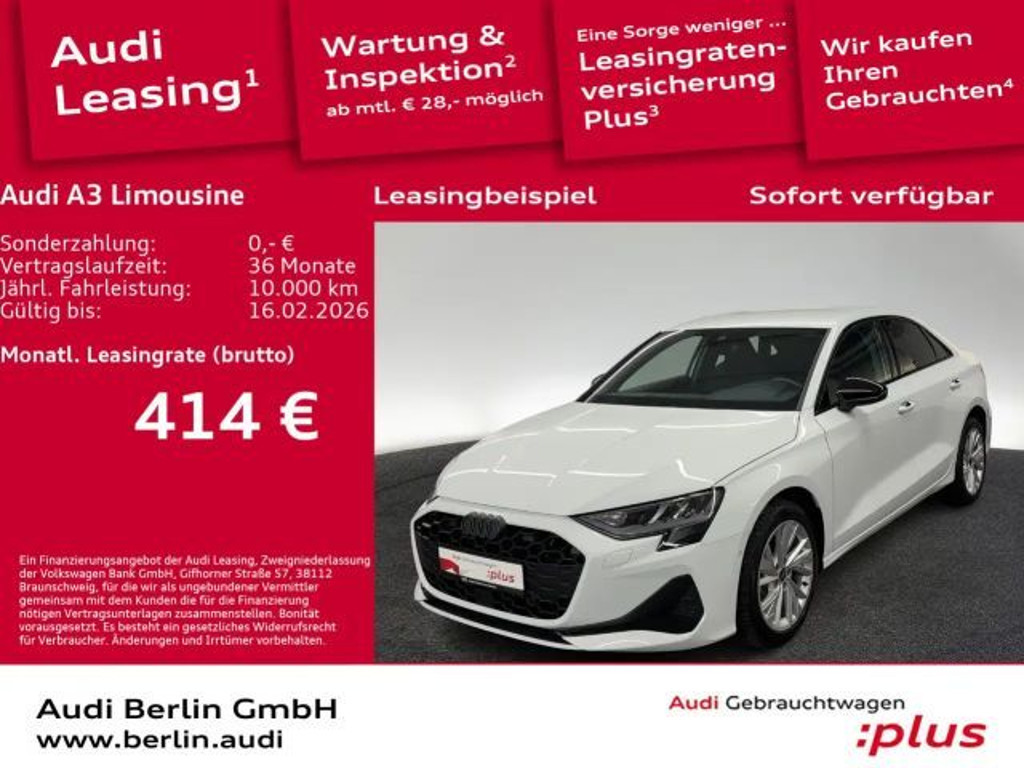 Audi A3 2025 Benzine