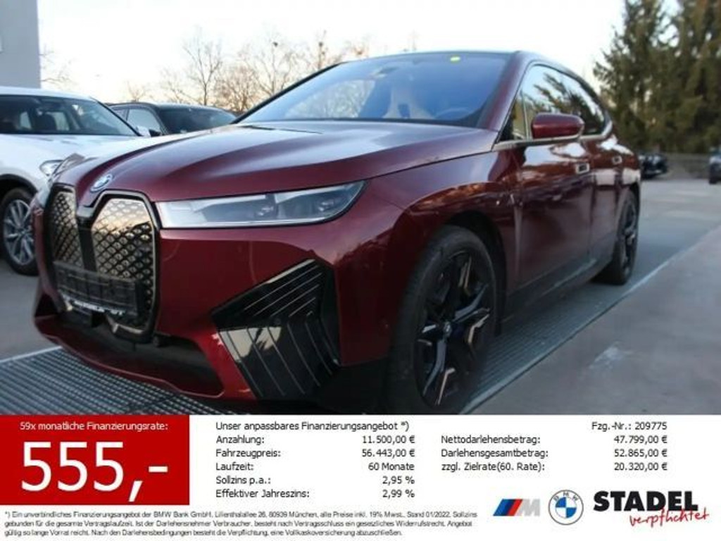 BMW iX 2022 Elektrisch