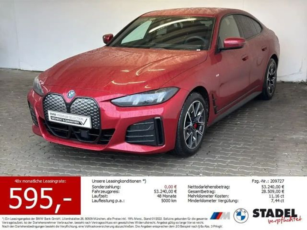 BMW i4 2025 Elektrisch