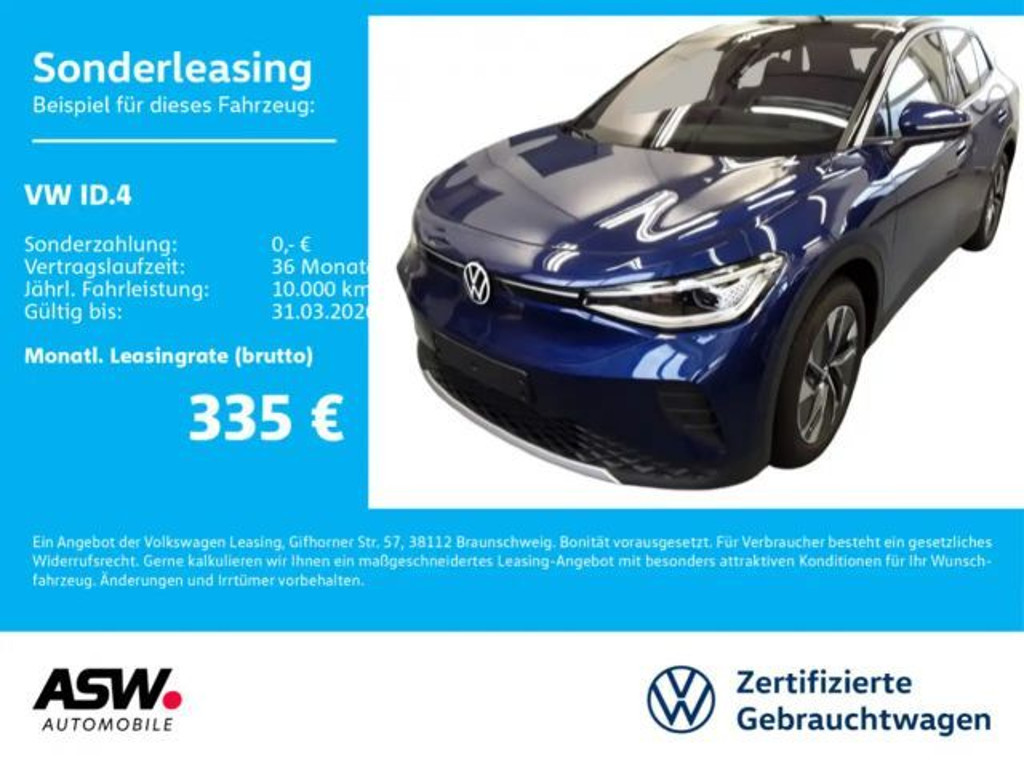 Volkswagen ID.4 2025 Elektrisch