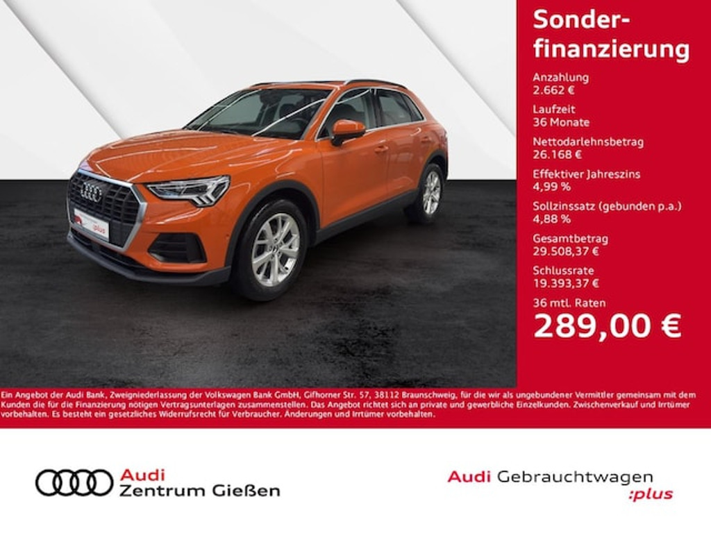 Audi Q3 2022 Benzine