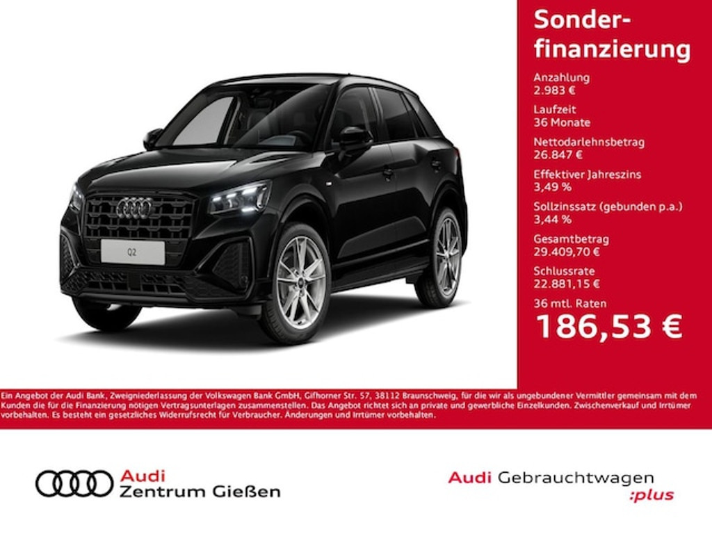 Audi Q2 2025 Benzine