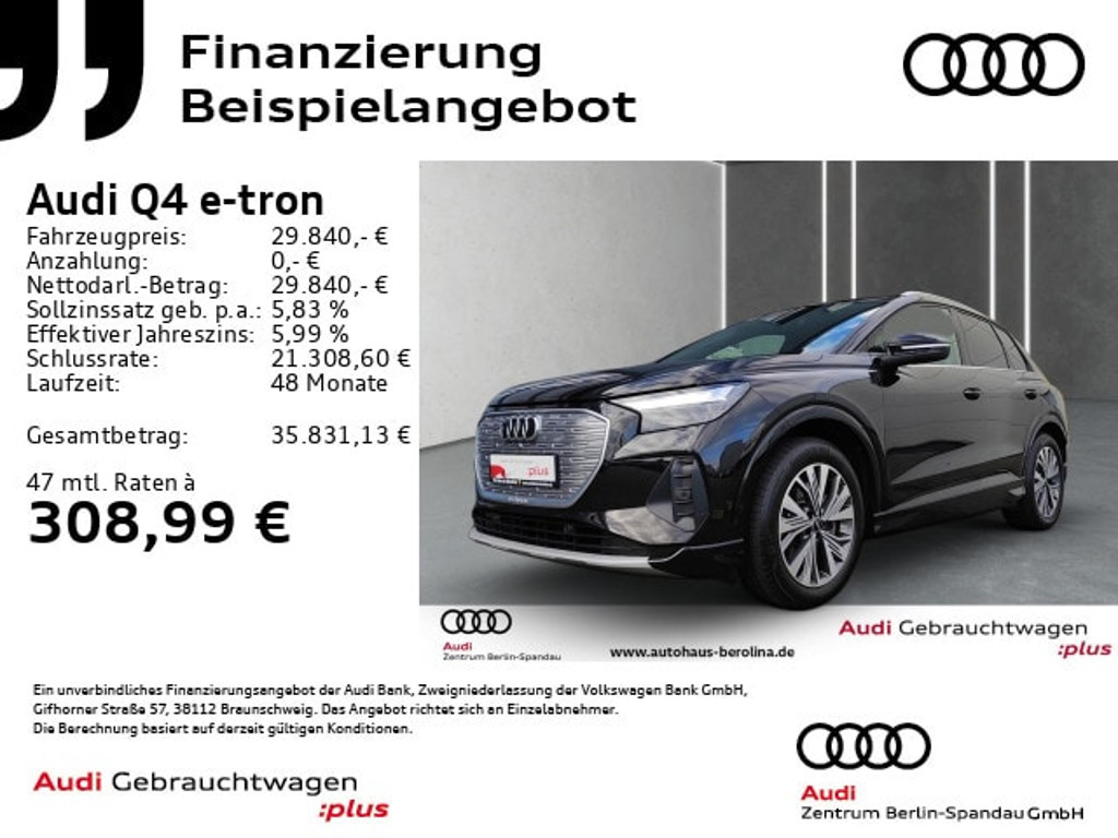Audi Q4 e-tron