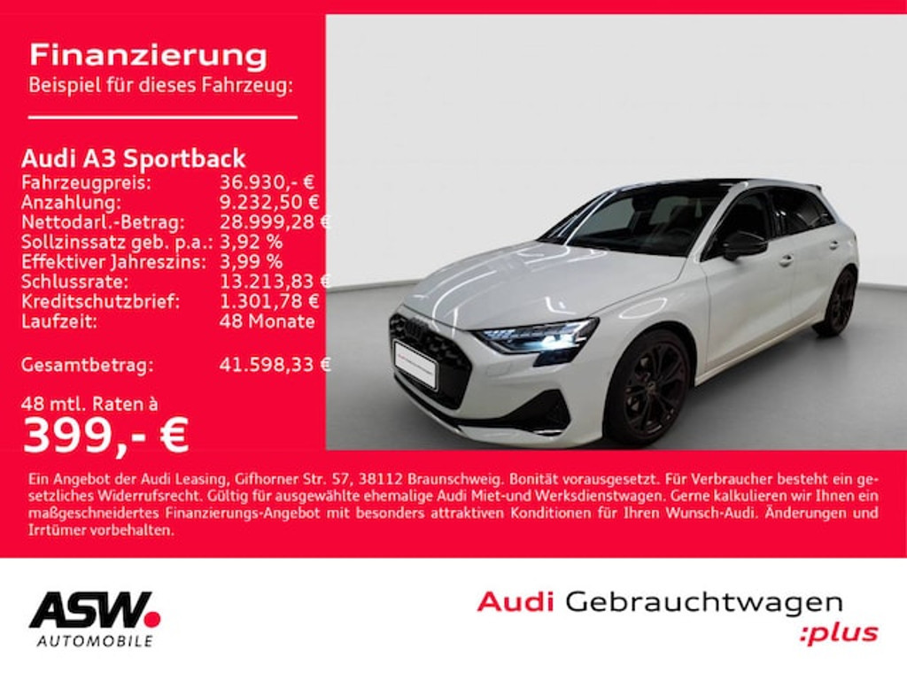Audi A3 2025 Benzine