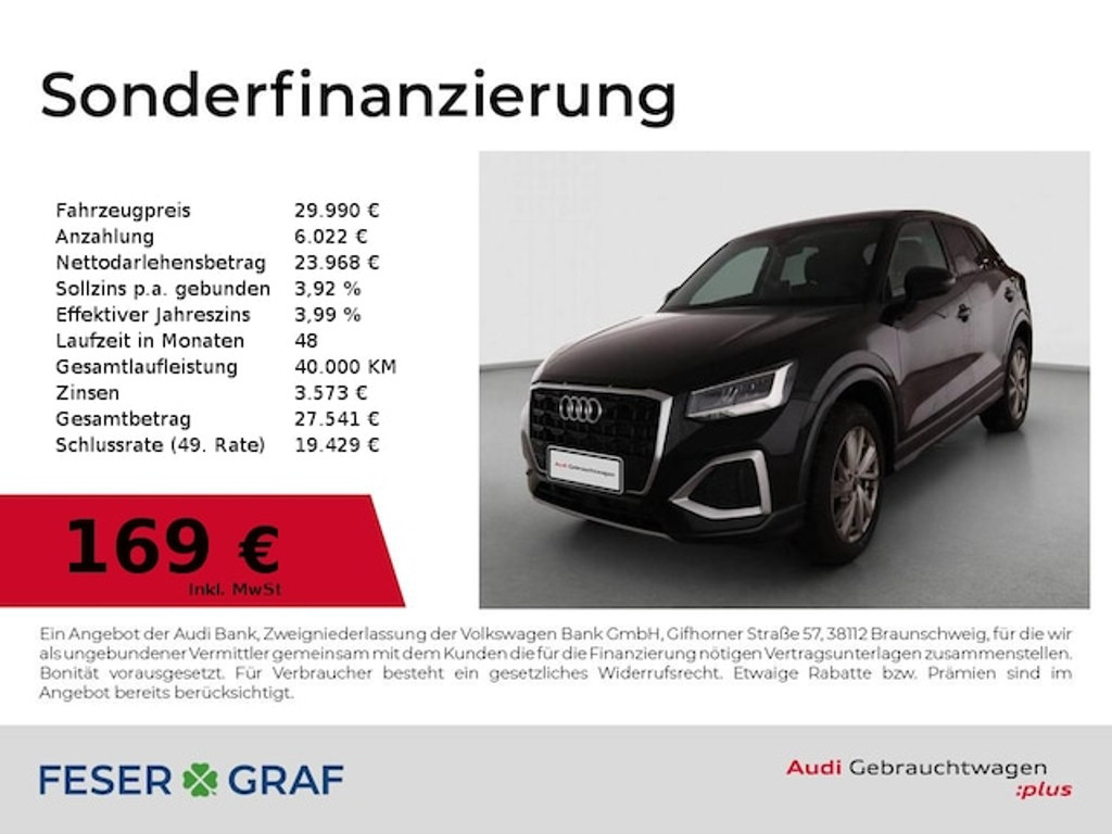 Audi Q2 2025 Benzine
