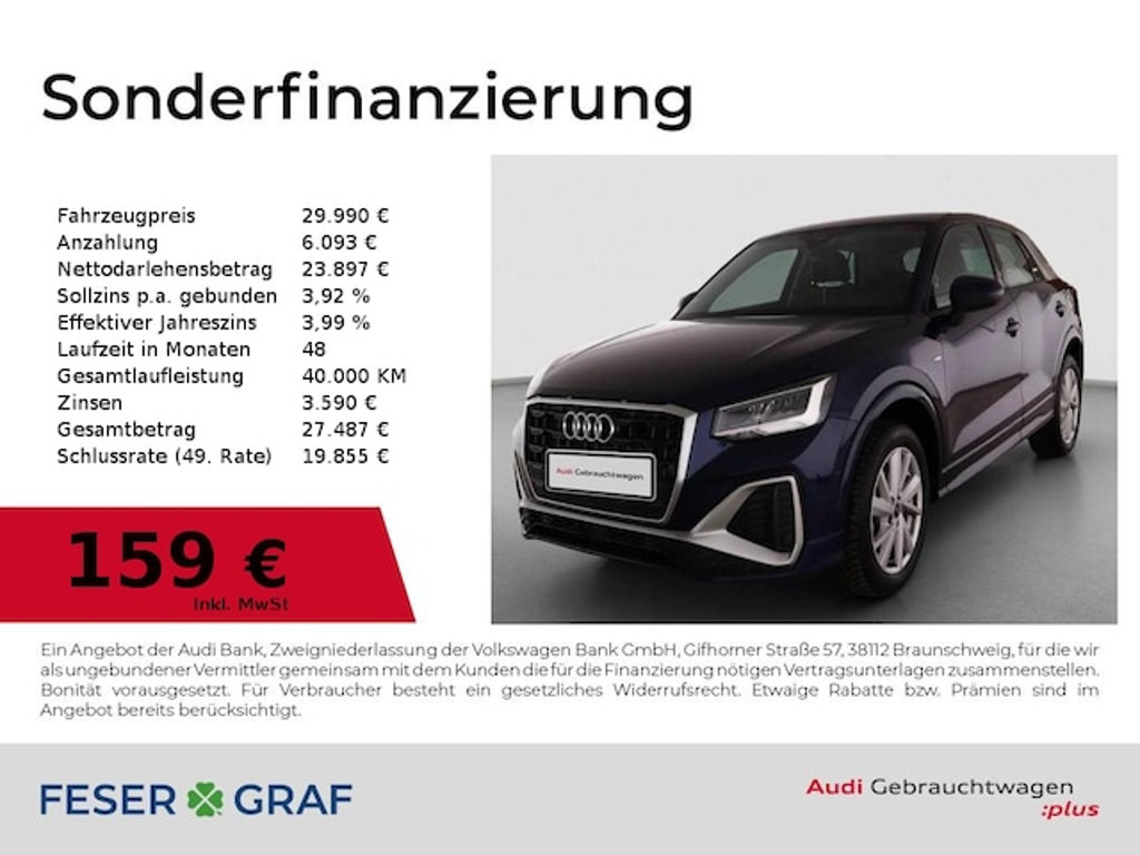 Audi Q2 2025 Benzine