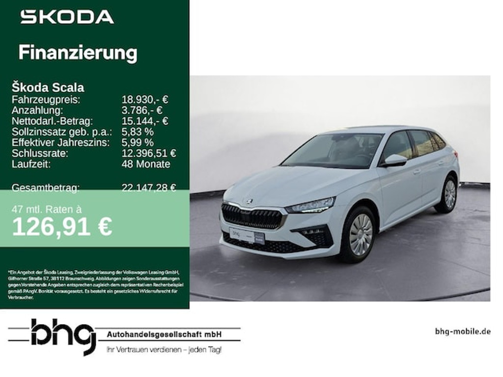 Skoda Scala 2025 Benzine