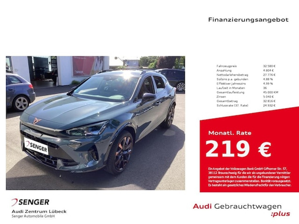 Cupra Formentor 2024 Benzine