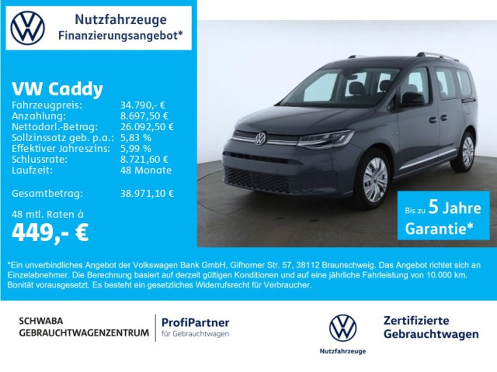 Volkswagen Caddy 2024 Benzine