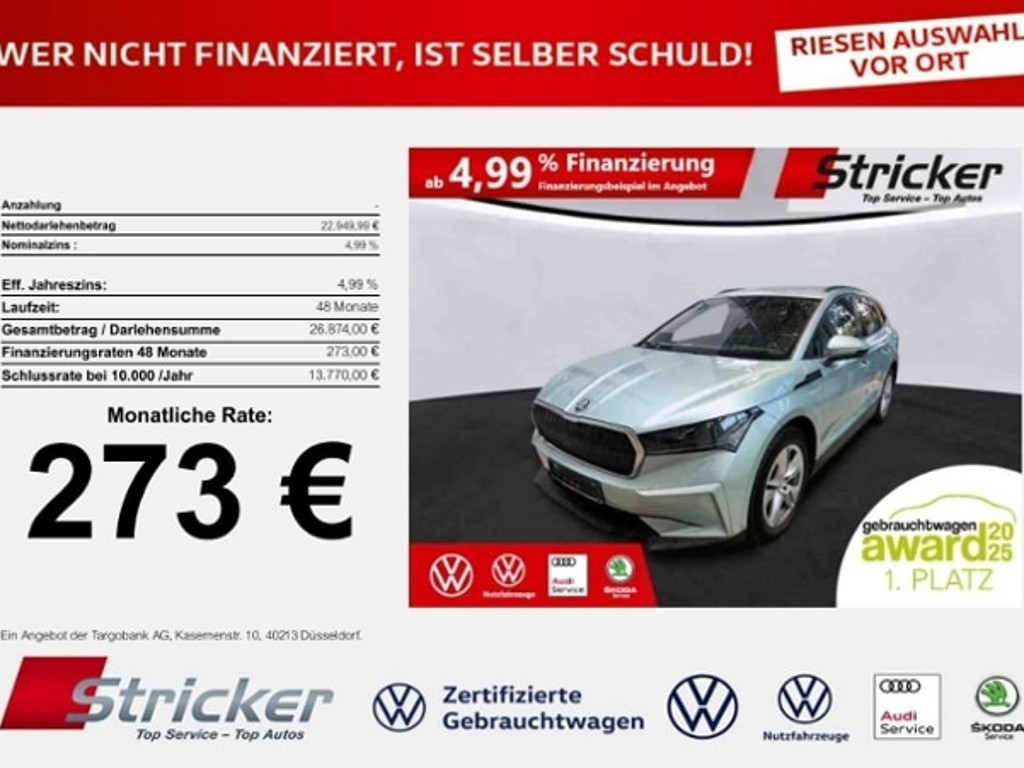 Skoda Enyaq 2021 Elektrisch