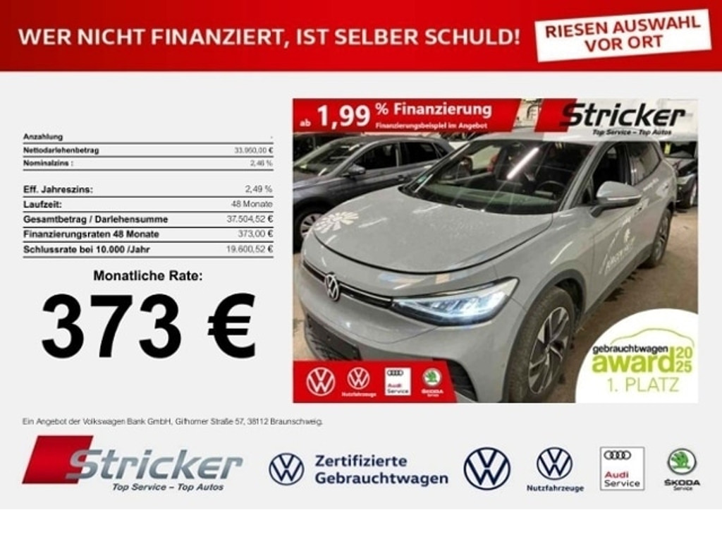 Volkswagen ID.4 2024 Elektrisch