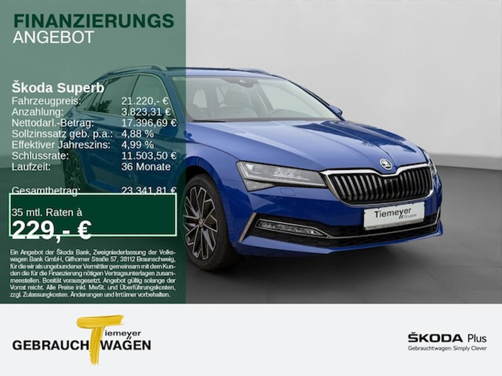 Skoda Superb 2021 Benzine