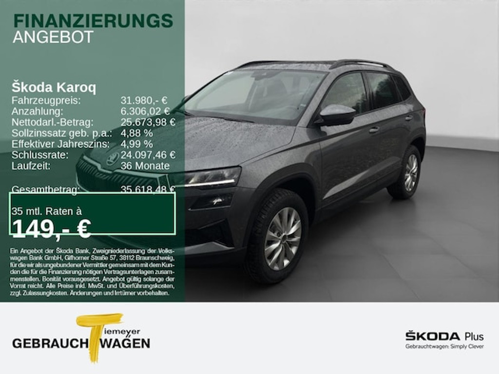 Skoda Karoq 2025 Benzine