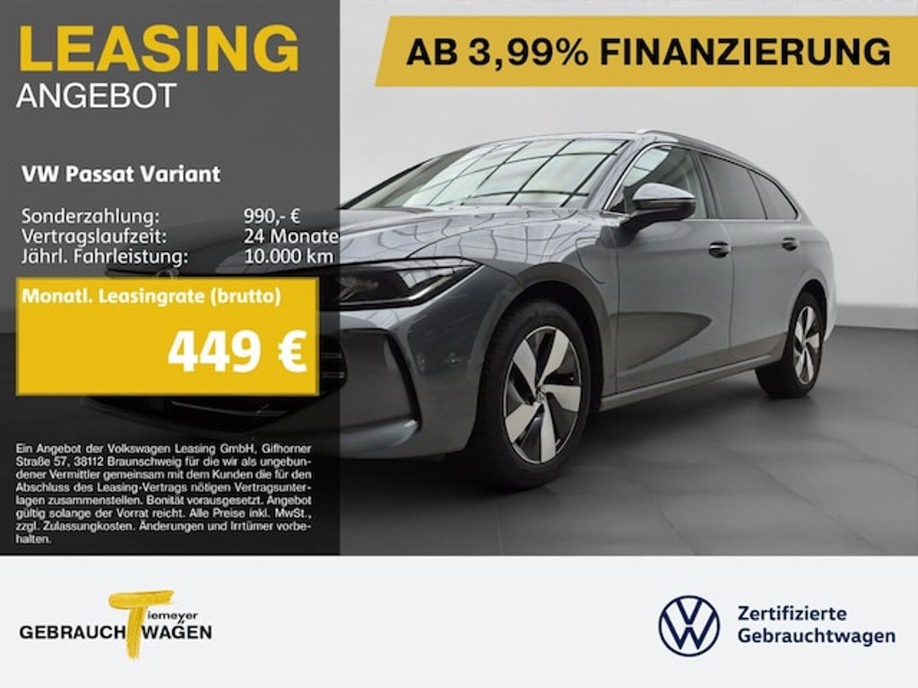 Volkswagen Passat 2025 Hybride Benzine