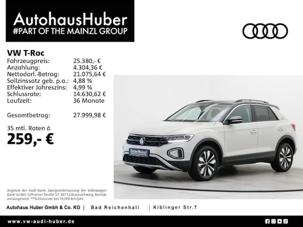 Volkswagen T-Roc 2025 Benzine
