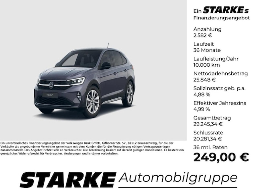 Volkswagen Taigo 2025 Benzine