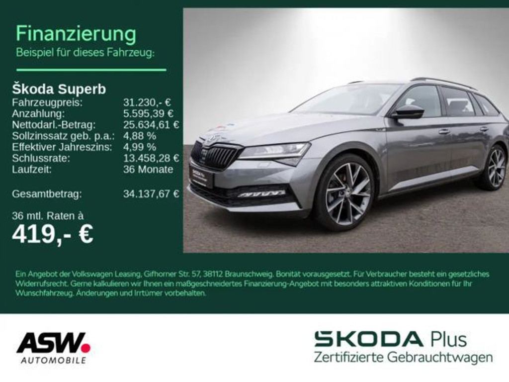 Skoda Superb 2022 Diesel