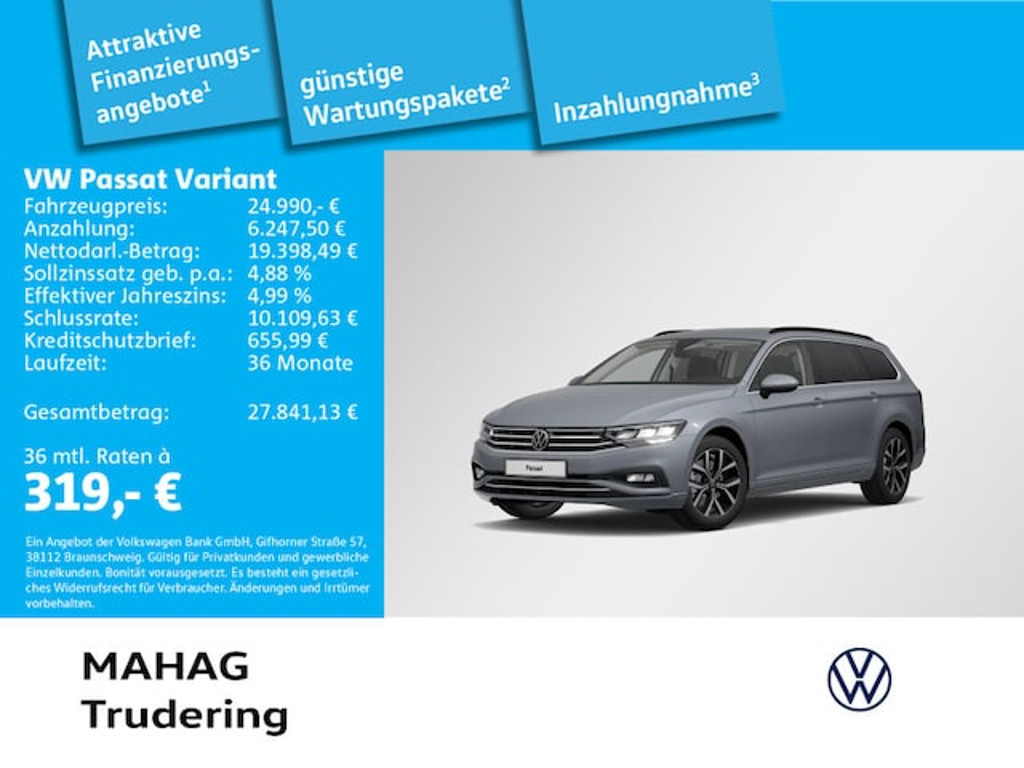 Volkswagen Passat 2023 Benzine