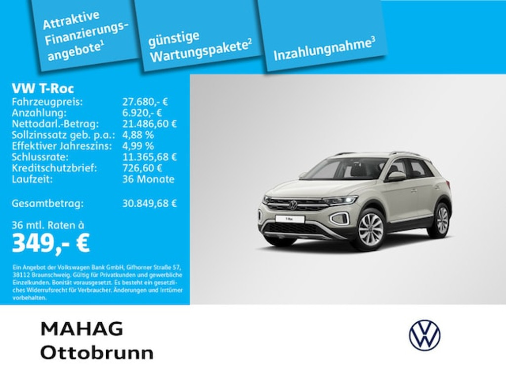 Volkswagen T-Roc 2024 Benzine