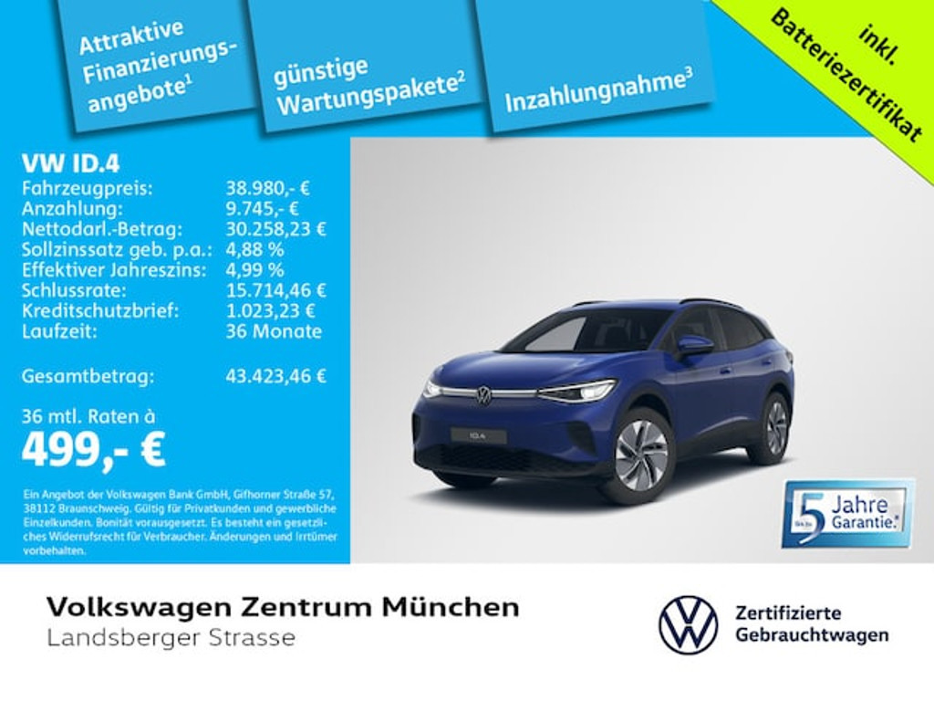 Volkswagen ID.4 2025 Elektrisch