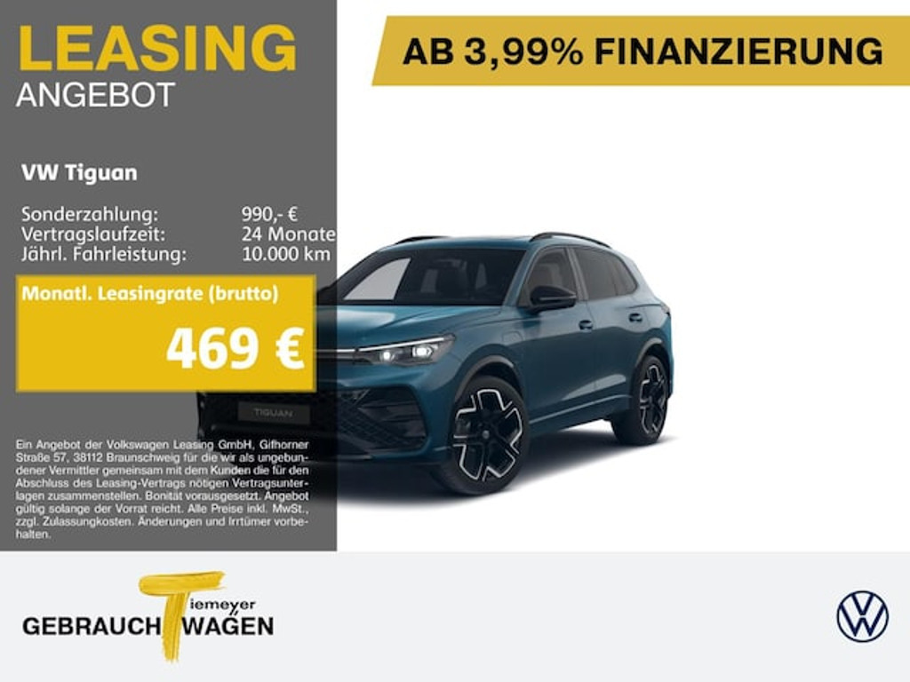 Volkswagen Tiguan 2025 Hybride Benzine