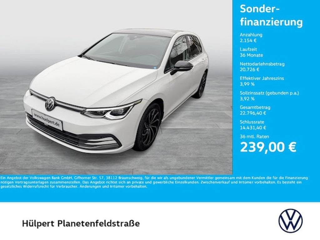 Volkswagen Golf 2022 Benzine