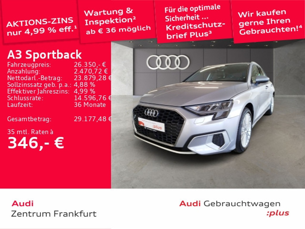 Audi A3 2022 Benzine