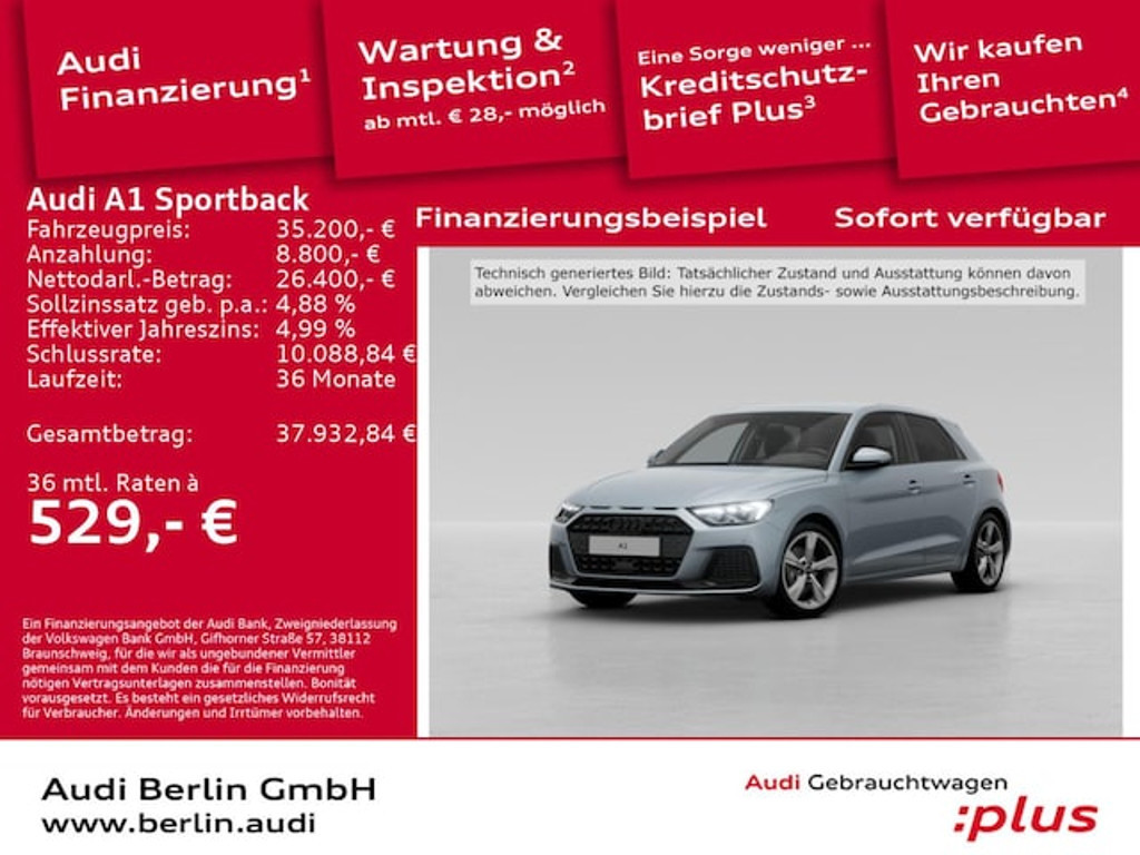 Audi A1 2025 Benzine