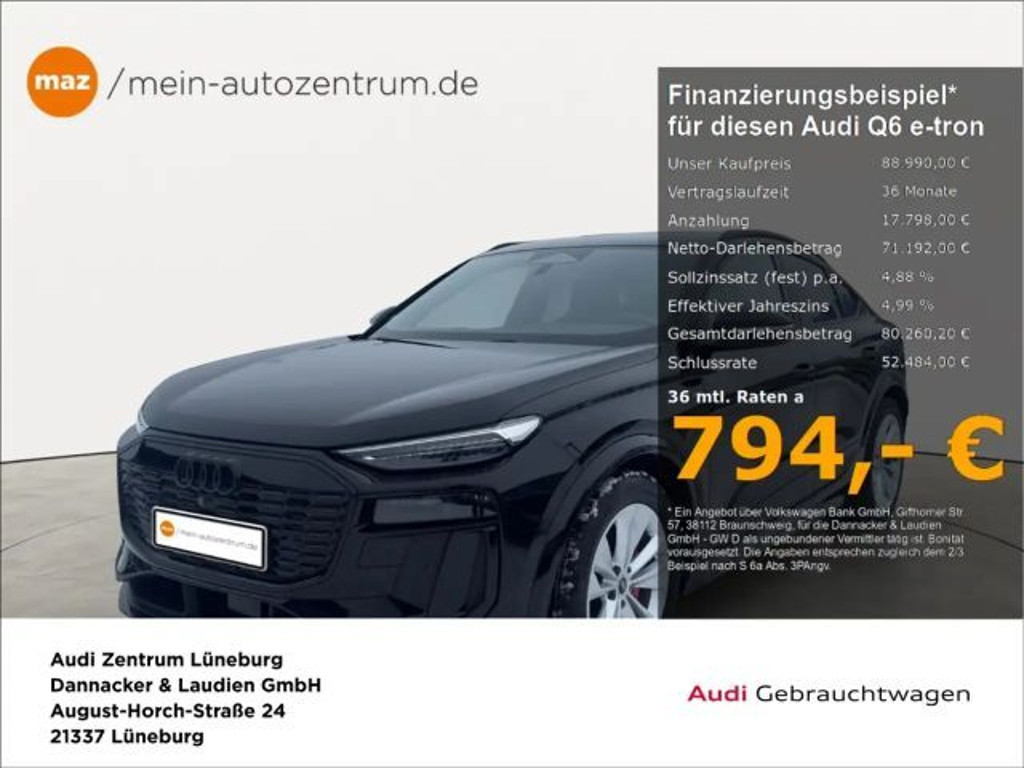 Audi Q6 e-tron 2025 Elektrisch