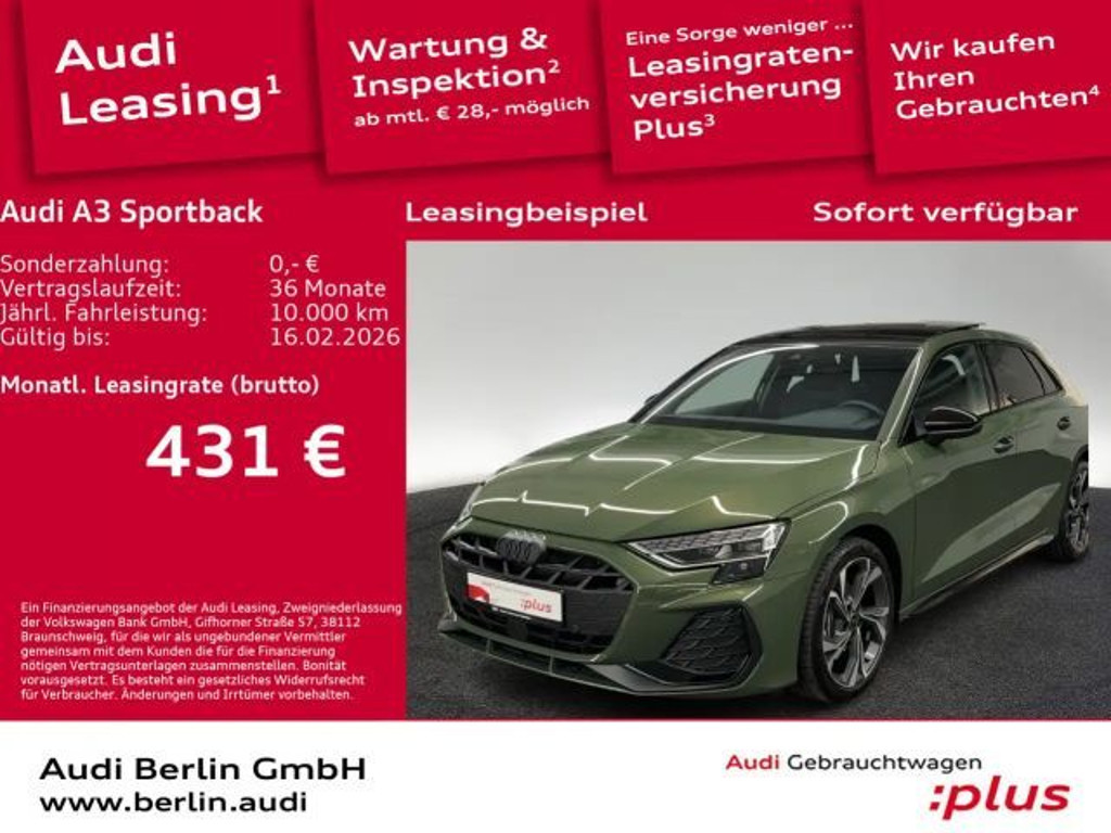 Audi A3 2024 Benzine